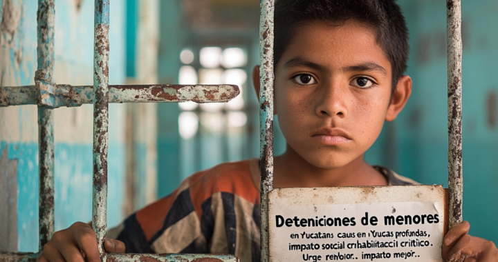 Detenciones de Menores por Delitos Graves en la Península de Yucatán: Un Análisis Profundo