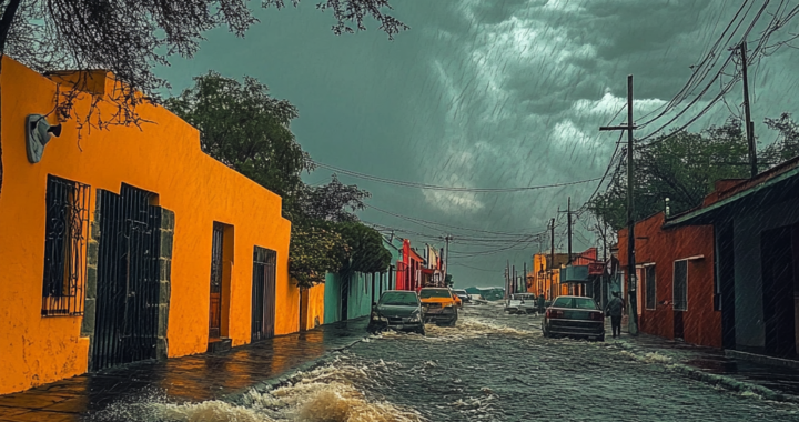 Prevén Lluvias Intensas en el Sur de México
