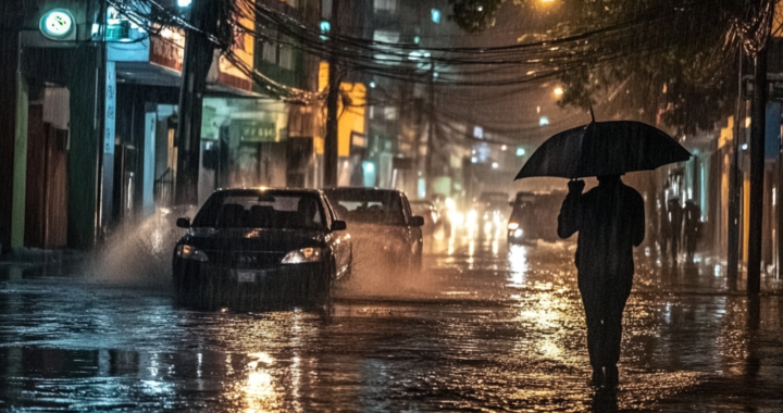 Pronostican lluvias intensas en áreas de Chiapas, Quintana Roo y Tabasco