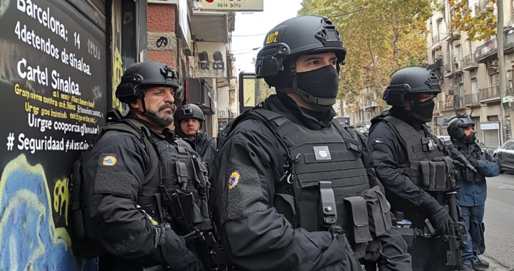 Desmantelan célula del Cártel de Sinaloa en España; 14 arrestados.