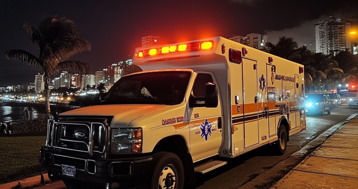 Hombre Intenta Robar Ambulancia y Amenaza a Bomberos en Mazatlán