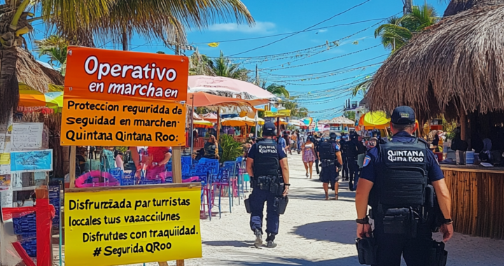 Mara Lezama Refuerza Seguridad por Afluencia Turística en Quintana Roo